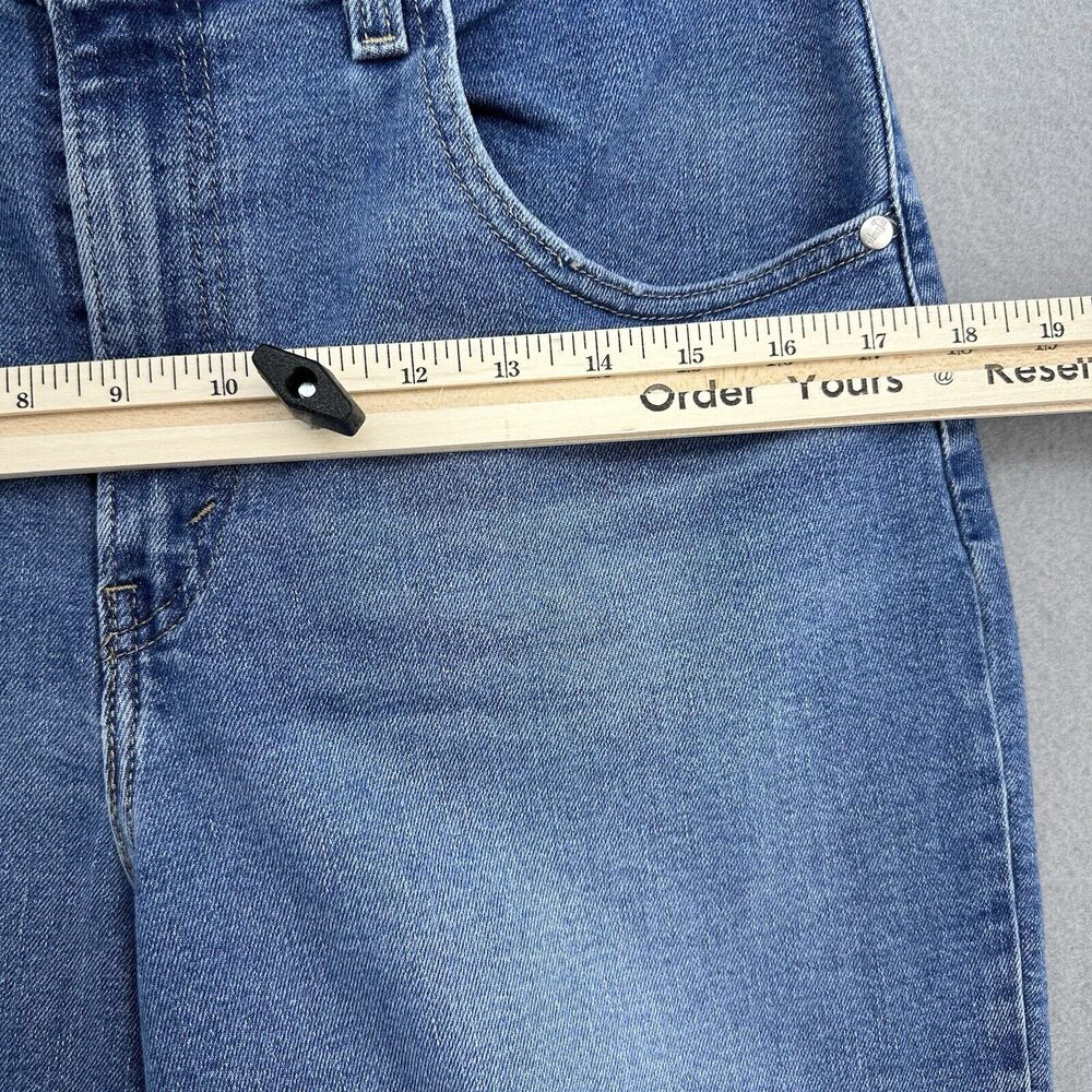 2022 Levis Mom Jeans Silver Tab‎ Stone Wash Distressed Denim Women’s 31x25 Rock - Picture 5 of 9